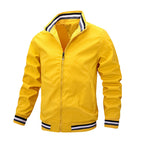 Herren elegante Bomberjacke mit stark isolierendem Innenfutter R&B