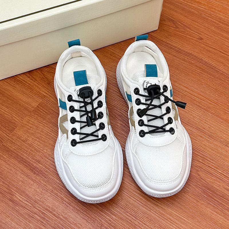 Damen Sportliche Sneakers mit atmungsaktivem Mesh-Obermaterial und innovativem Schnellschnürsystem R&B