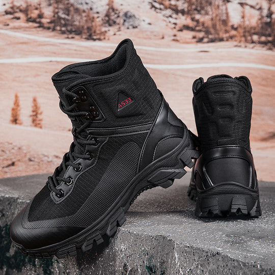 Damen taktische Outdoor-Wanderschuhe mit rutschfester Sohle und atmungsaktivem Obermaterial R&B