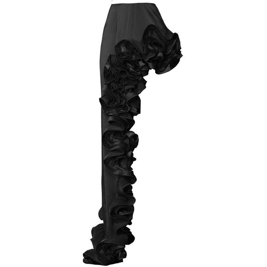 Damen auffälliges Badeanzug und Palazzo-Hose Set R&B