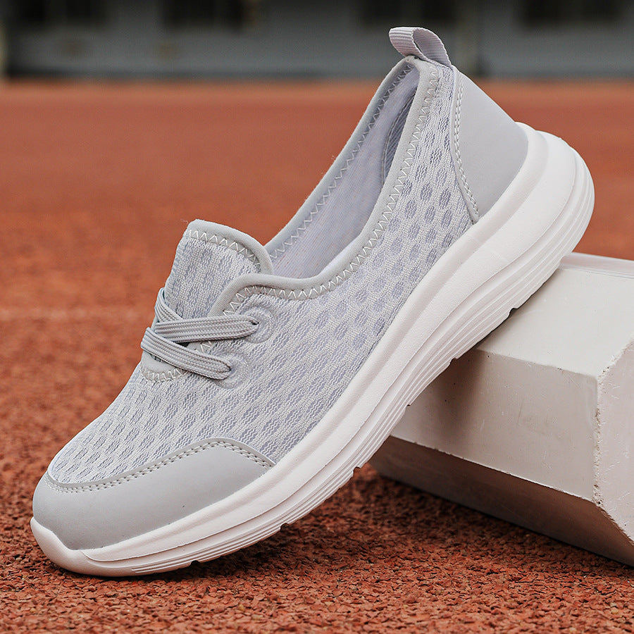 Damen nan atmungsaktiver Schlupfsneaker mit viskoelastischem Fußbett und rutschfester Sohle R&B