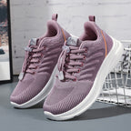Damen Sportliche Laufschuhe mit atmungsaktiver Oberflächenstruktur und innovativem Schnellschnürsystem R&B