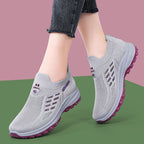 Damen Sportliche Sneaker mit elastischem Mesh-Obermaterial und dämpfender Sohle R&B