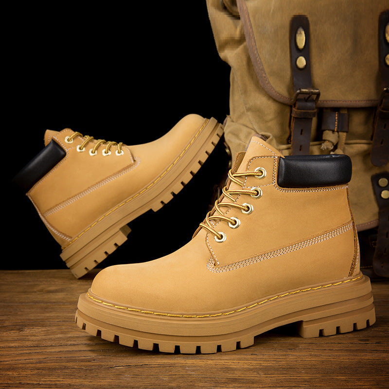Damen robuste Schnürboots mit rutschfester Profilsohle und atmungsaktivem Obermaterial