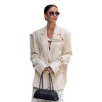 Damen Eleganter Oversized Blazer mit einzigartigem Detail R&B