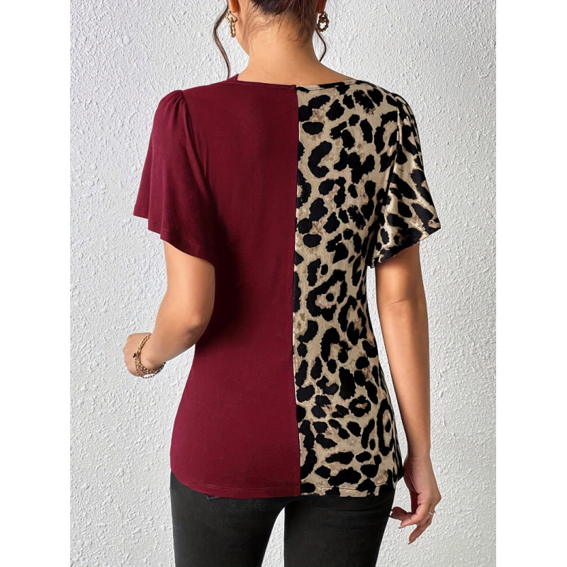 Damen Trendiges Oberteil mit asymmetrischem Design und raffinierten Cut-Outs R&B
