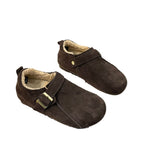 Damen Komfortable Clogs mit weichem Innenfutter und praktischem Schnallenverschluss R&B