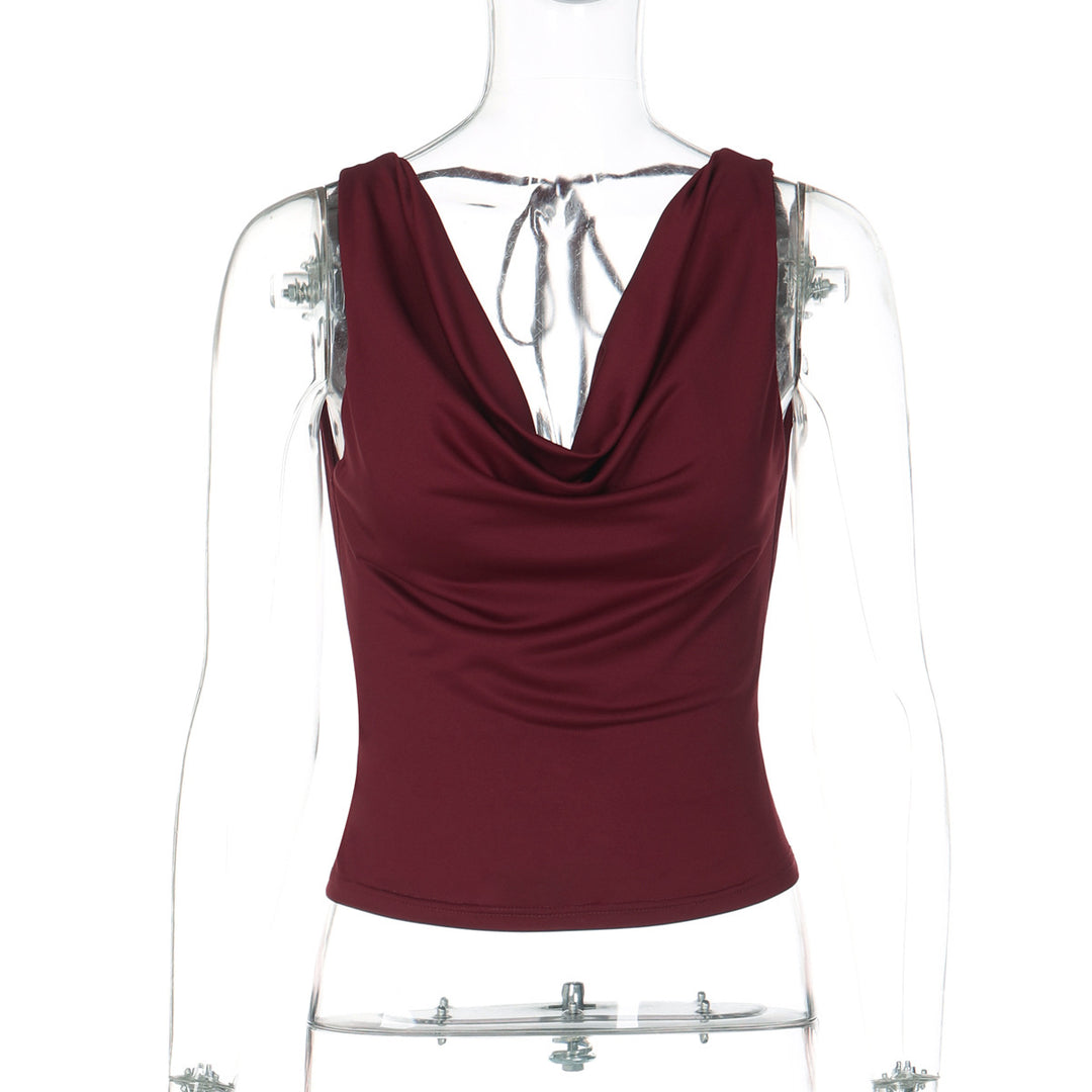 Damen Elegantes Crossover-Oberteil R&B