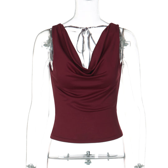 Damen Elegantes Crossover-Oberteil R&B