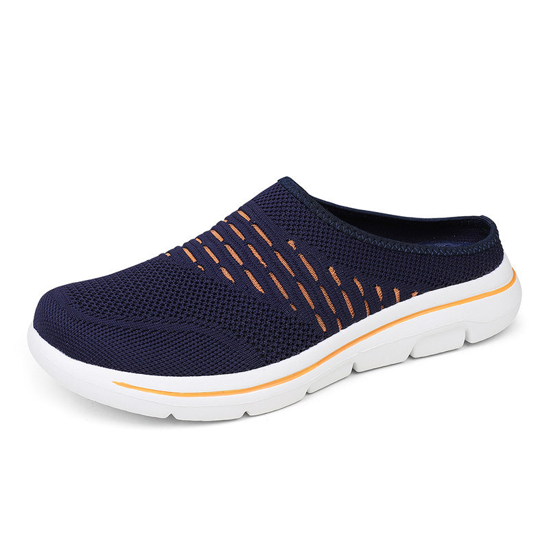 Damen nan atmungsaktive Strick-Slipper Clog mit orthopädischem Memory-Schaum-Fußbett R&B
