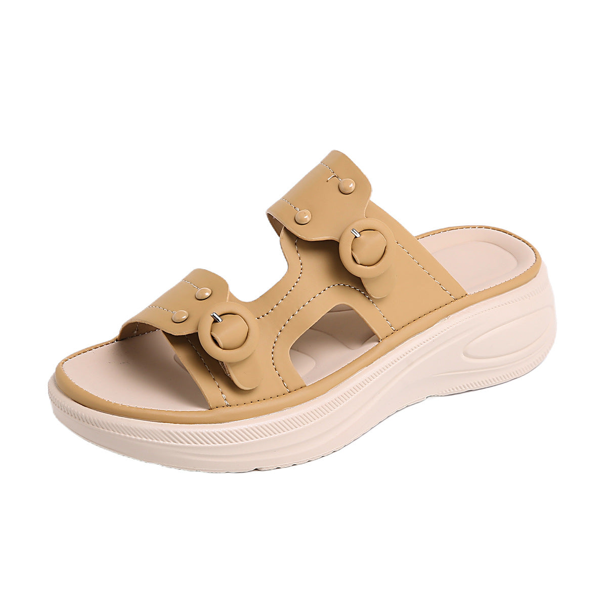 Damen bequeme und stylische Sandalen mit verstellbaren Riemen