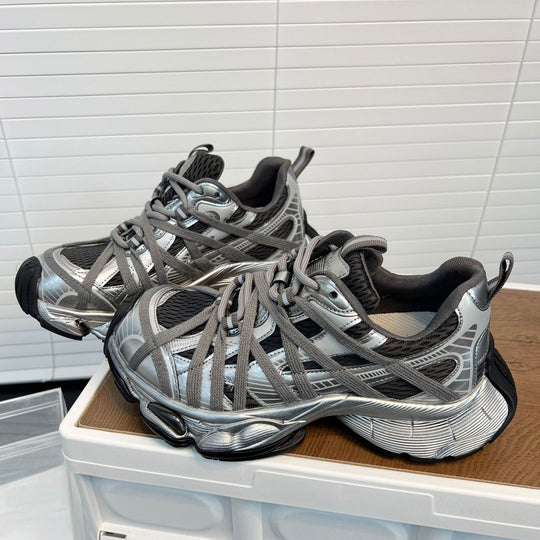 Damen Sportliche Lauf-Sneaker mit atmungsaktiver Mesh-Oberfläche und innovativem Dämpfungssystem R&B
