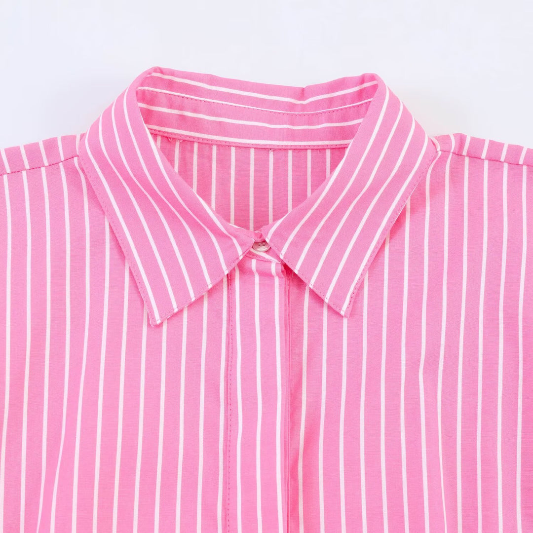 Damen Blusenshirt mit voluminösen Ärmeln und elegantem Schnitt R&B