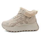 Damen Sneakers mit warmem Fleece-Futter und dämpfender Laufsohle R&B