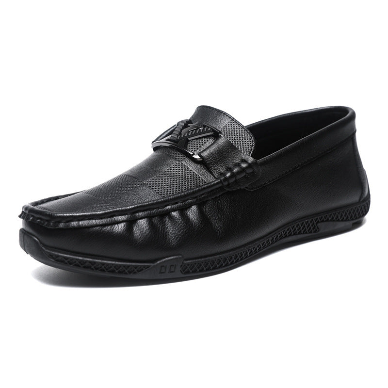 Herren Elegante Mokassins aus hochwertigem Leder mit rutschfester Sohle