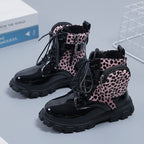 Damen modische und funktionale Stiefeletten mit seitlicher Tasche R&B