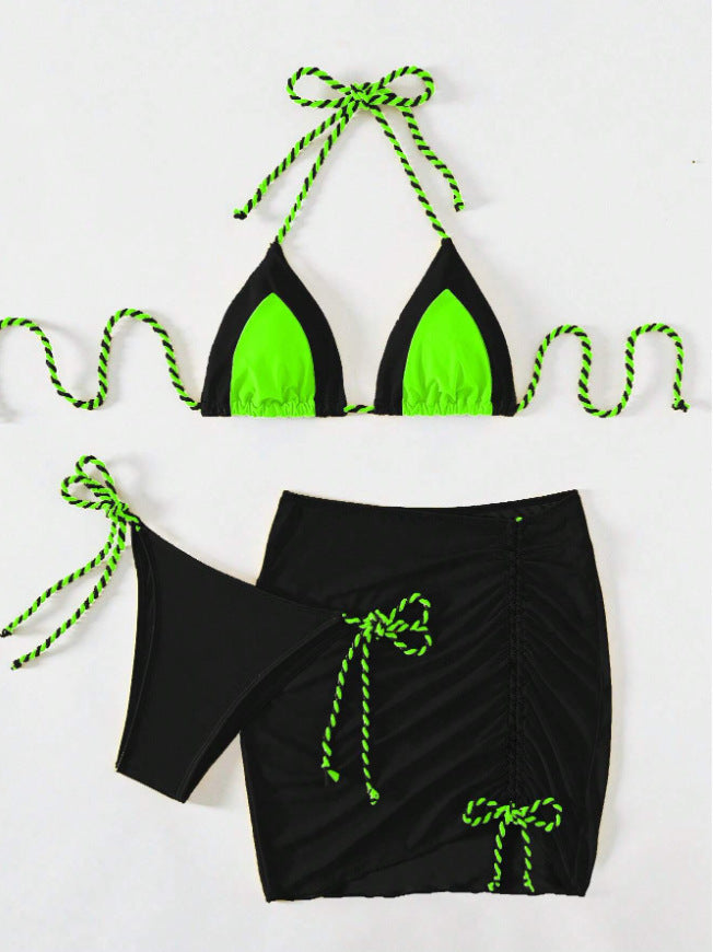 Damen Bikiniset mit Rüschen R&B