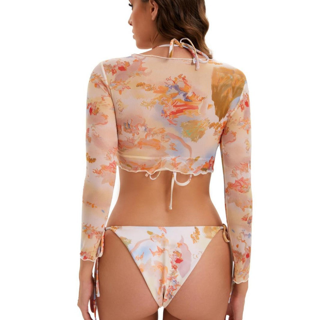 Damen Crop-Top Badeanzug R&B