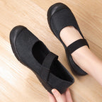 Damen Bequeme Hausschuhe mit verstellbarem Riemen