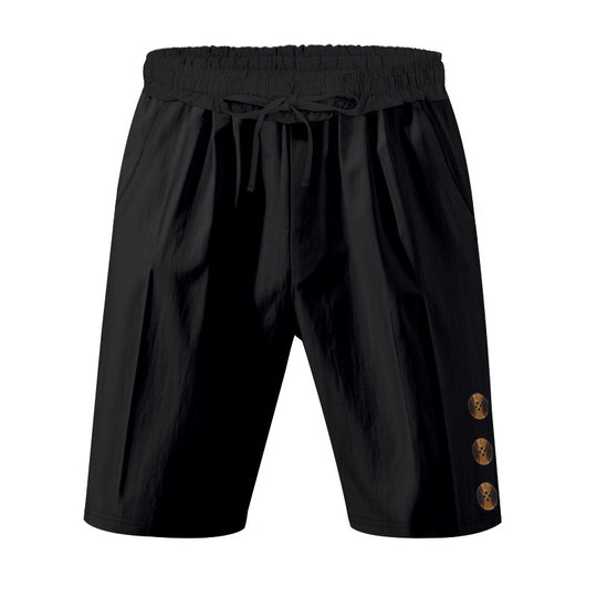 Herren lässige Sport-Shorts mit elastischem Bund und praktischen Seitentaschen R&B