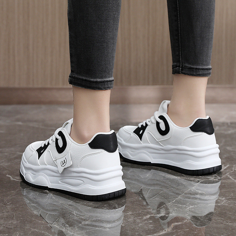 Damen Sportliche Chunky Sneakers mit ergonomischer Dämpfung und atmungsaktiver Obermaterialstruktur R&B