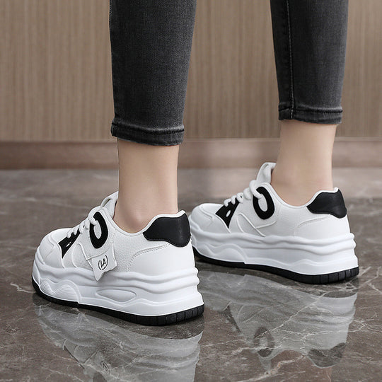 Damen Sportliche Chunky Sneakers mit ergonomischer Dämpfung und atmungsaktiver Obermaterialstruktur R&B