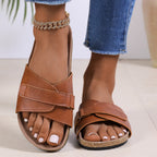 Damen Bequeme Clogs mit verstellbarem Riemen R&B