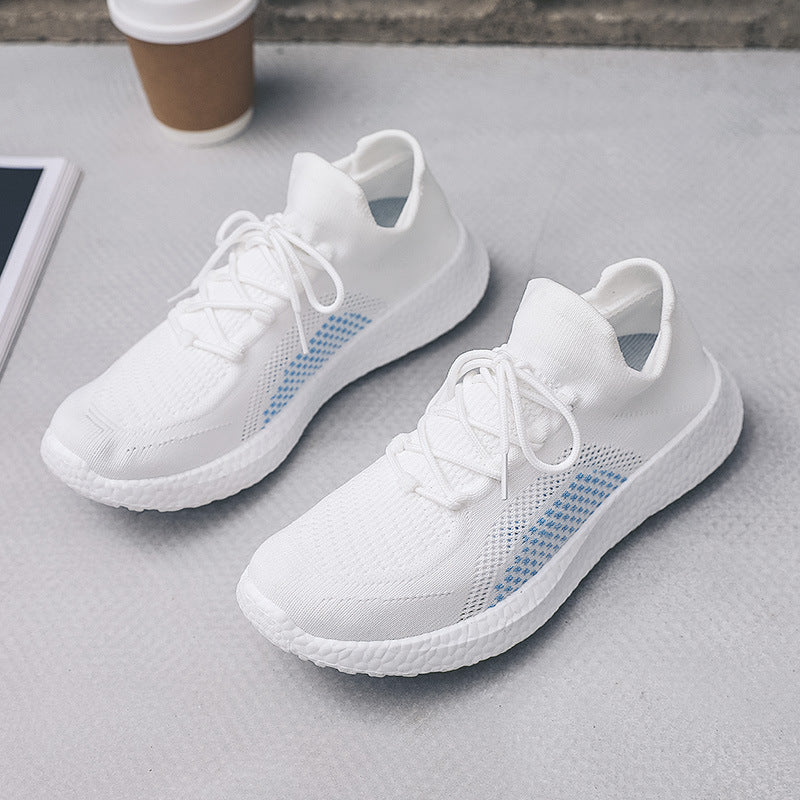 Damen Sportliche Sneaker mit atmungsaktivem Obermaterial und stoßdämpfender Sohle R&B
