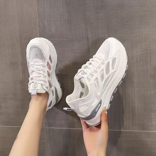 Damen Sportliche Mesh-Laufschuhe mit dämpfender Sohle und optimaler Atmungsaktivität R&B