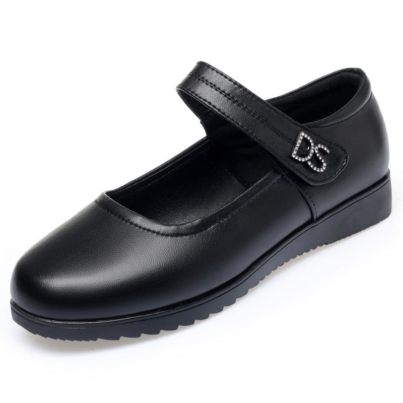 Damen elegante Mary Jane Schuhe mit modischem Riemen und bequemem Blockabsatz R&B