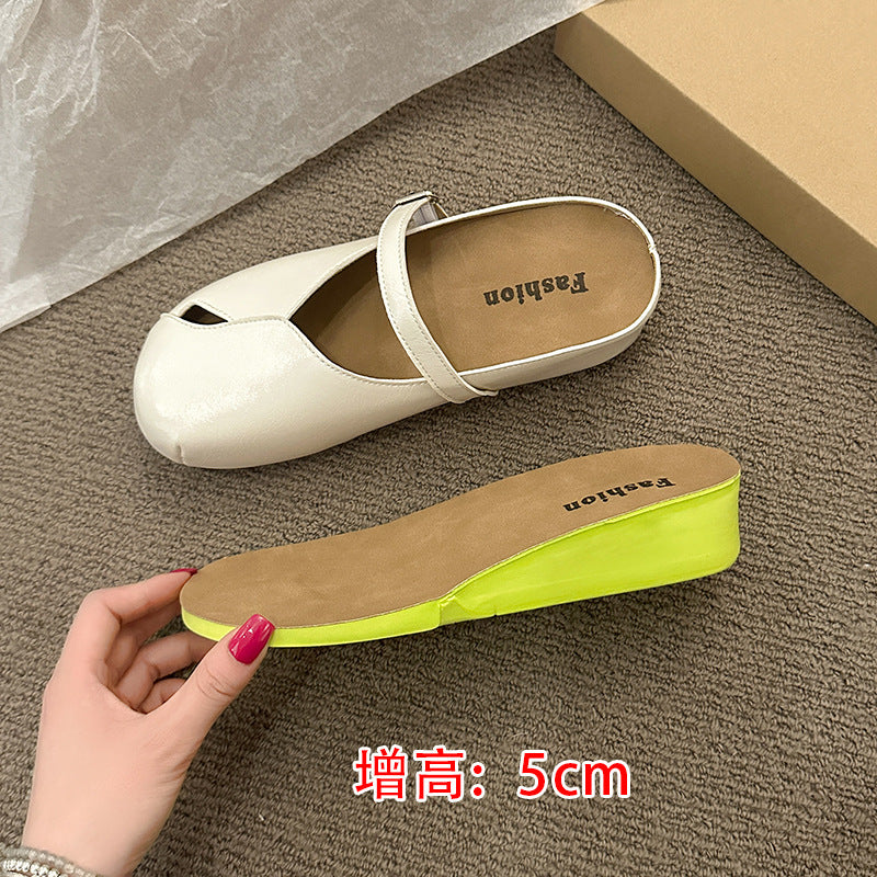 Damen Komfortable Clogs mit verstellbarem Riemen R&B