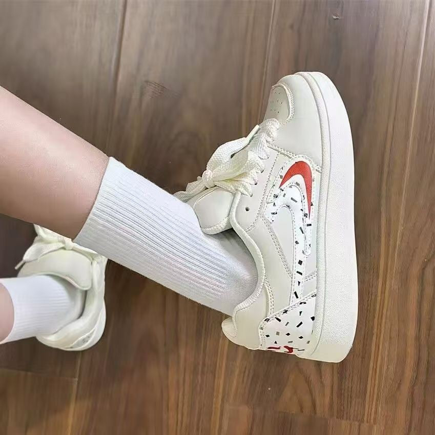 Damen Sportliche Freizeit-Sneaker mit atmungsaktiver Struktur und rutschfester Sohle R&B