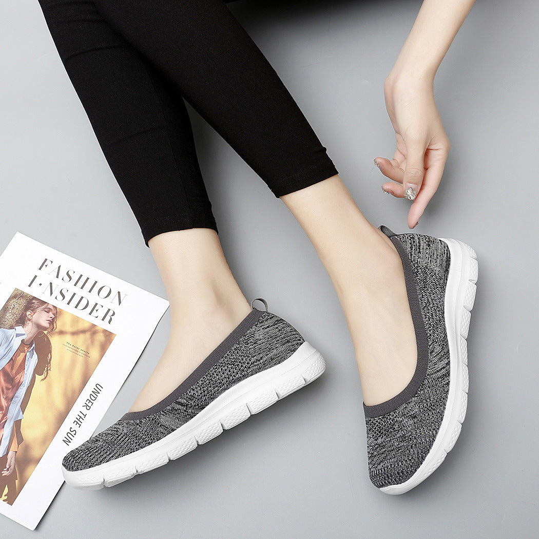 Damen Bequeme Strick-Slippers für Alltag und Freizeit R&B