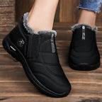 Damen Sneaker mit Warmfutter und elastischem Einschlupf R&B