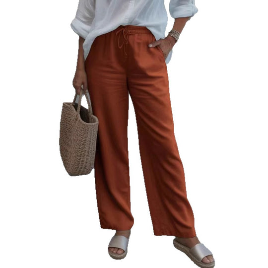 Damen Bequeme Sommerhose R&B