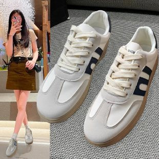 Damen Sportliche Sneakers mit rutschfester Sohle und atmungsaktiver Oberflächenstruktur R&B