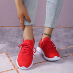 Damen Atmungsaktive Sneakers im modernen Leopardenmuster R&B