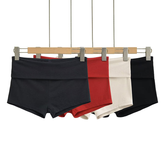 Damen bequeme Sportshorts mit breitem Bund R&B