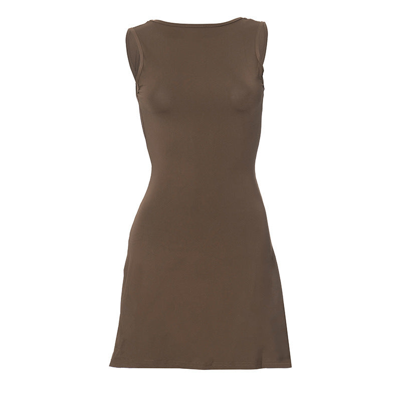 Damen Figurbetontes Kurzkleid R&B