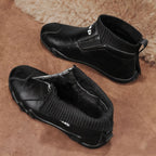 Damen trendige Stiefel mit elastischem Schaft und rutschfester Sohle R&B