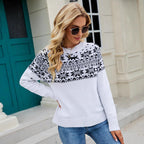 Damen Pullover mit nordischem Muster R&B