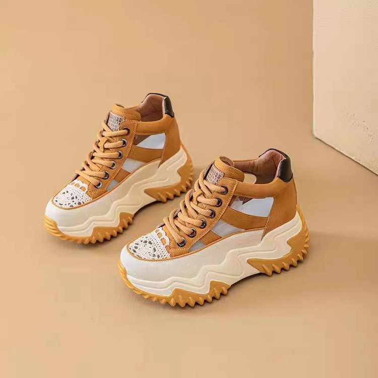 Damen Sportliche Chunky Sneakers mit innovativer Sohle und atmungsaktivem Obermaterial R&B