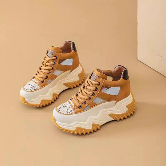 Damen Sportliche Chunky Sneakers mit innovativer Sohle und atmungsaktivem Obermaterial R&B