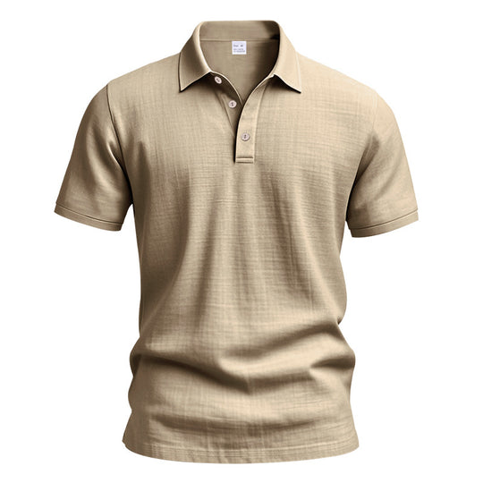 Herren Poloshirt aus atmungsaktiver Baumwolle R&B
