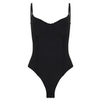 Damen Badeanzug mit elegantem Schnitt und stabilisierenden Körbchen R&B