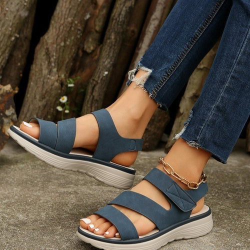 Damen Komfortable Sandalen mit ergonomischem Fußbett R&B