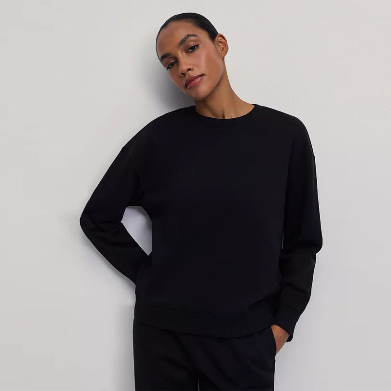 Damen Bequemer Oversized Sweatpullover mit lässigem Schnitt R&B