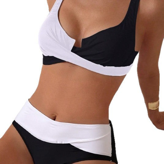 Damen Sportlicher Bikini mit innovativem Wickel-Design R&B