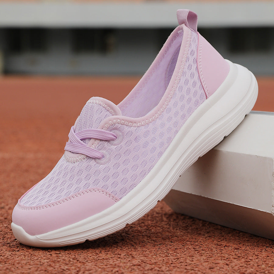Damen Atmungsaktive Freizeit-Sneaker mit elastischem Obermaterial R&B