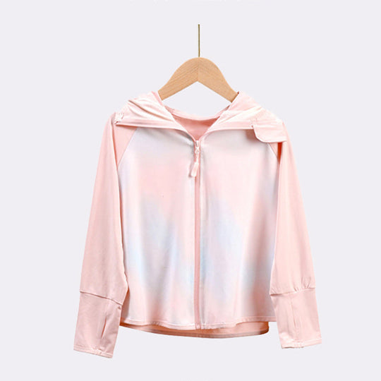 Mädchen Leichte Kapuzenjacke mit Hasenohren R&B